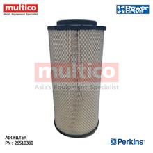 PART NUMBER : 26510380 AIR FILTER PERKINS SPAREPART GENSET